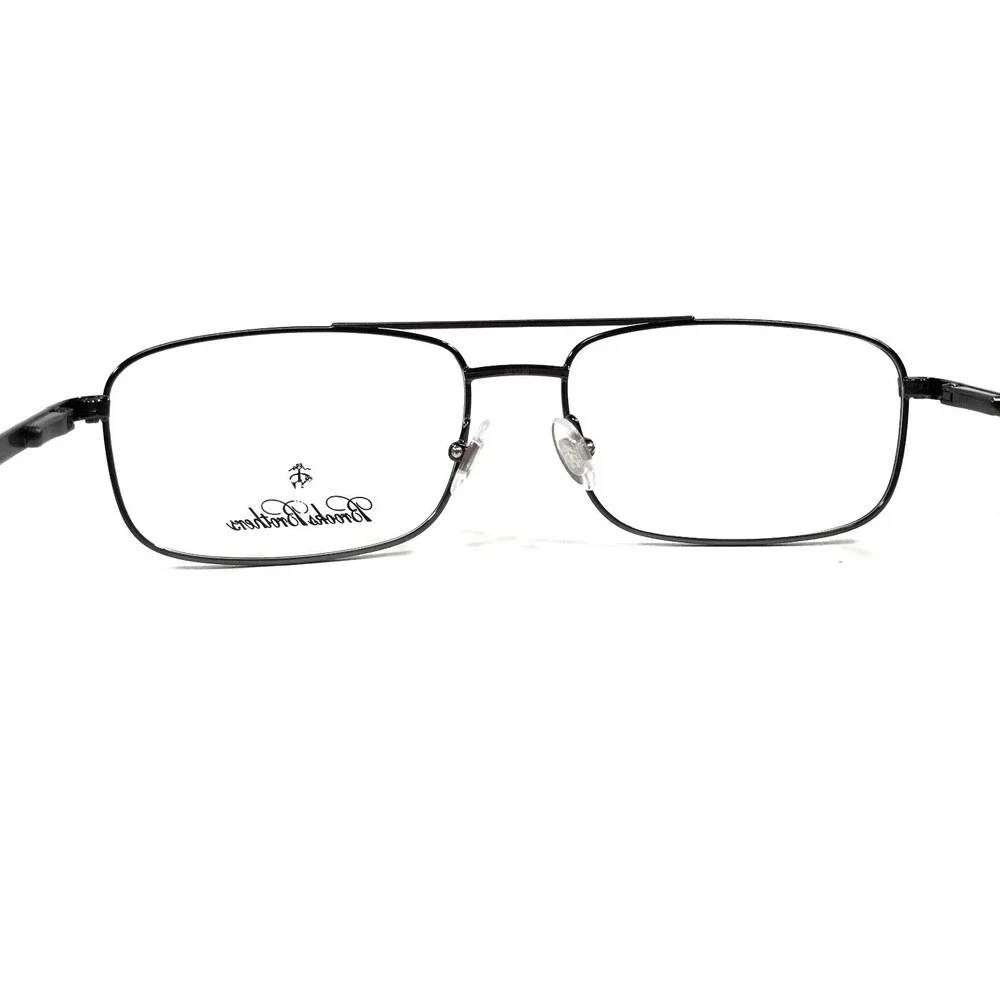 Brooks Brothers Eyeglasses Frames BB1033 1630 Grey Square Full Rim 55-16-145 V35